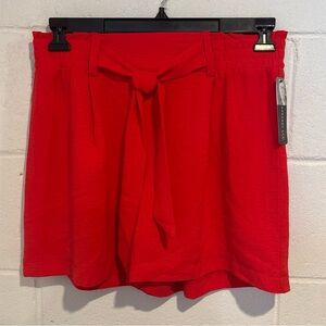 Soho Apparel red dress shorts elastic waist side s